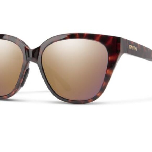 Smith Era Sunglasses Tortoise Frame w/ChromaPop Polarized Rose Gold New in Box - Picture 3 of 12